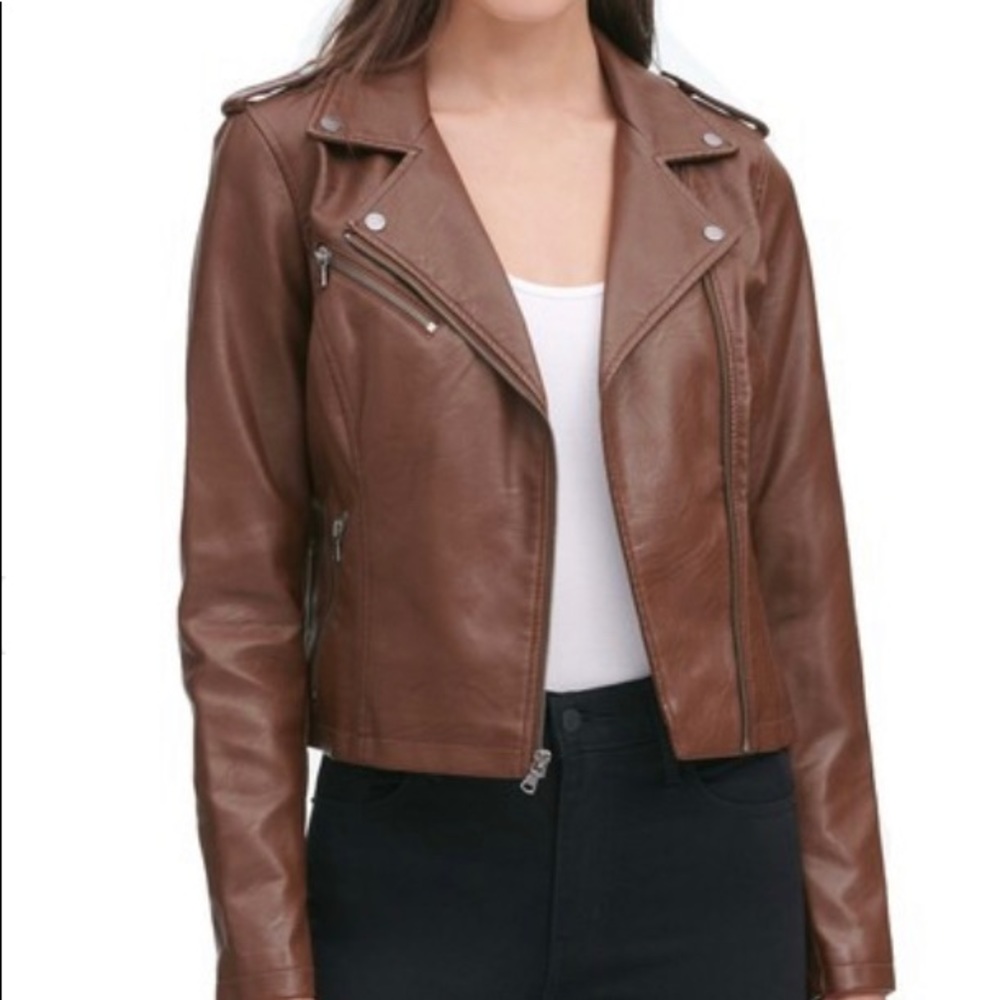 Levi’s Faux Leather Moto Jacket